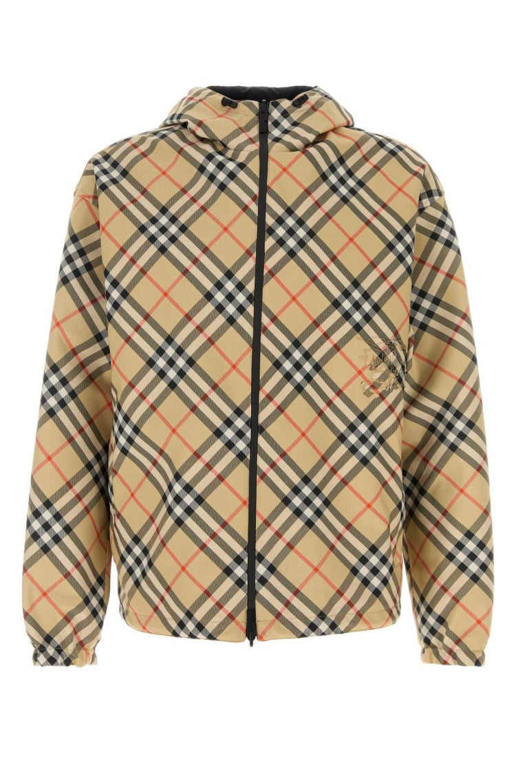 Burberry Embroidered Polyester Reversible Jacket
