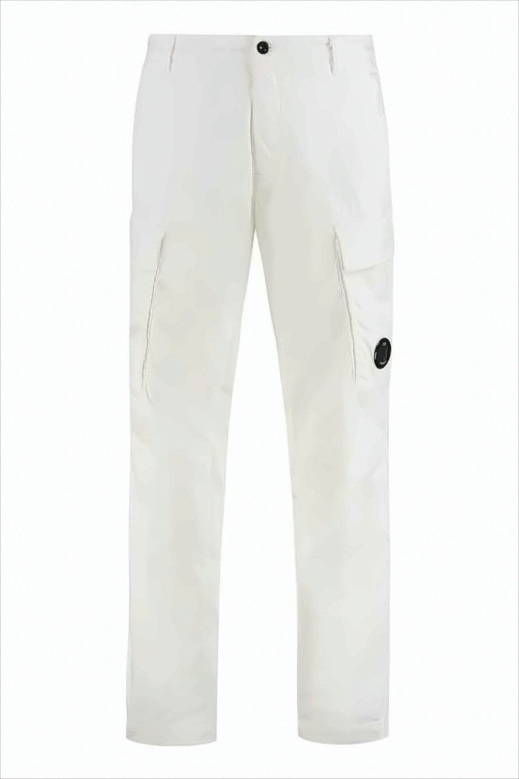 C.P. Company Minimalist Straight Pants With Cargo Pockets