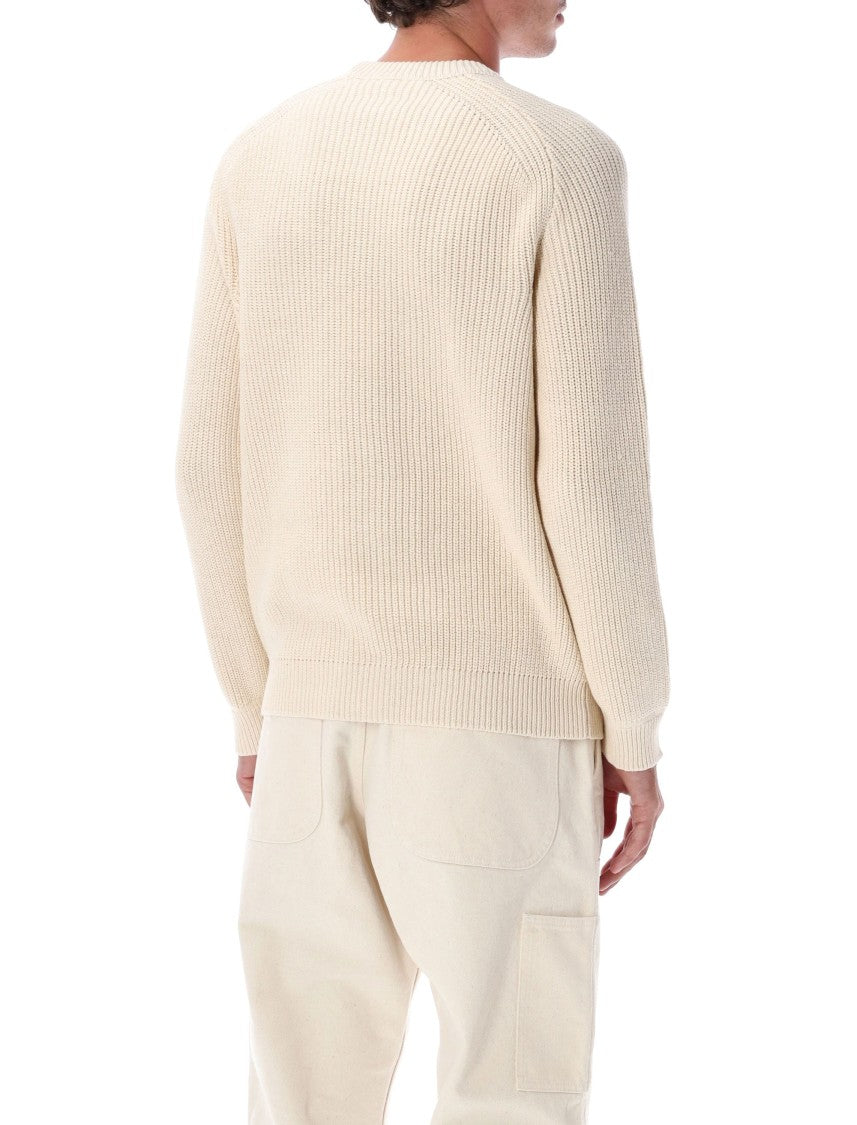 Stone Island Fisherman Rib Cotton Jumper