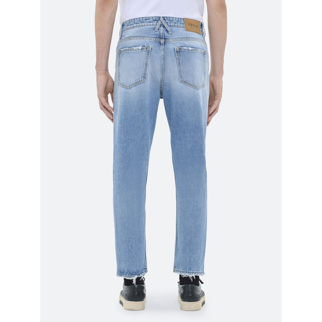 Cycle Lucky Carrot Ankle Antique Vintage Distressed Jeans