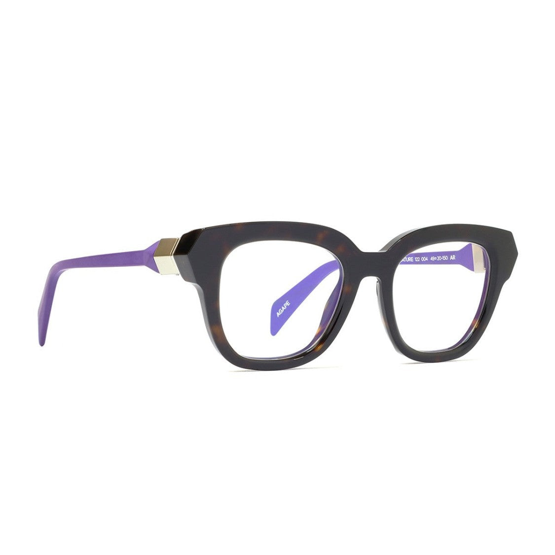 Siens Havana Creature 122 Acetate Square Sunglasses