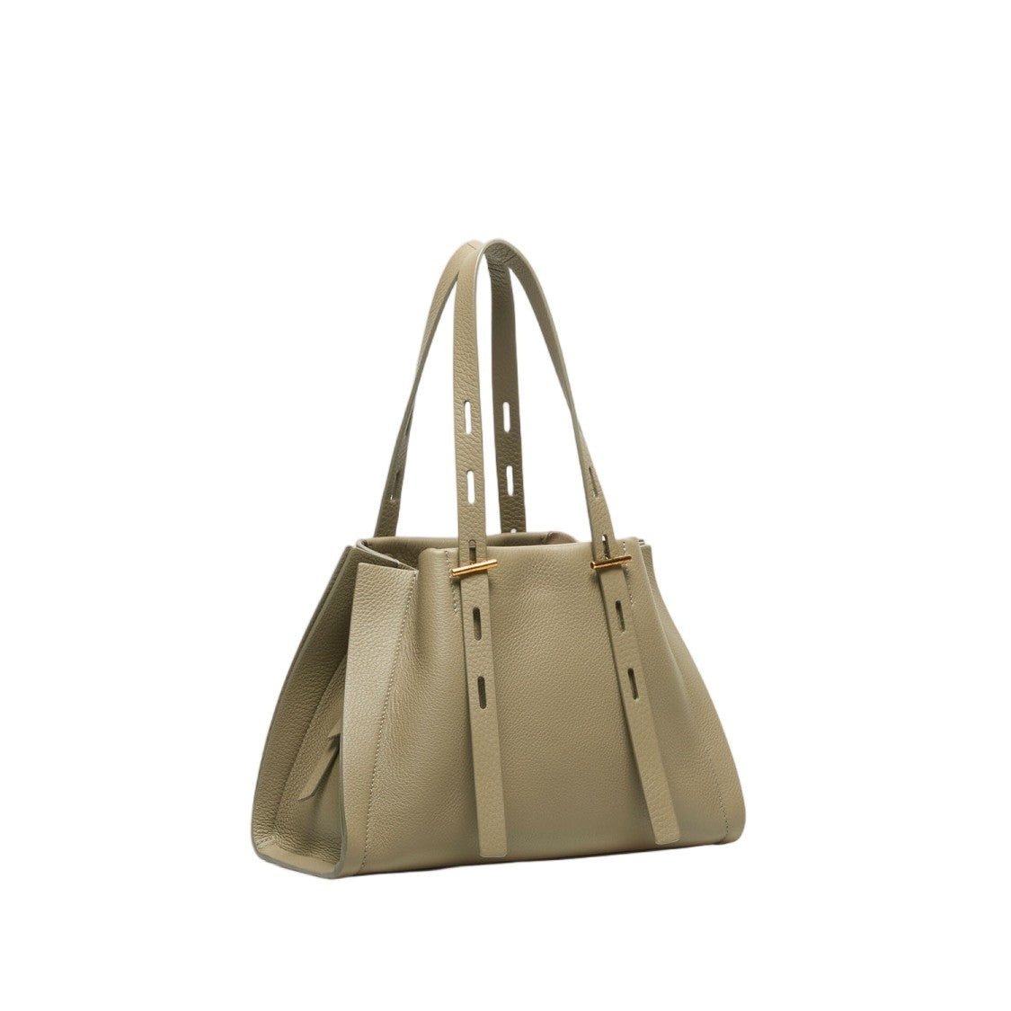 Minobossi Sage Green Paulina Leather Bag