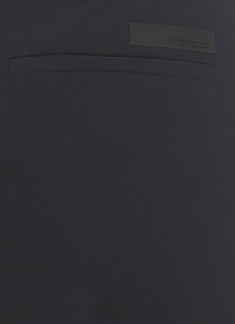 Rrd Black Surflex Chino Straight-Leg Pants