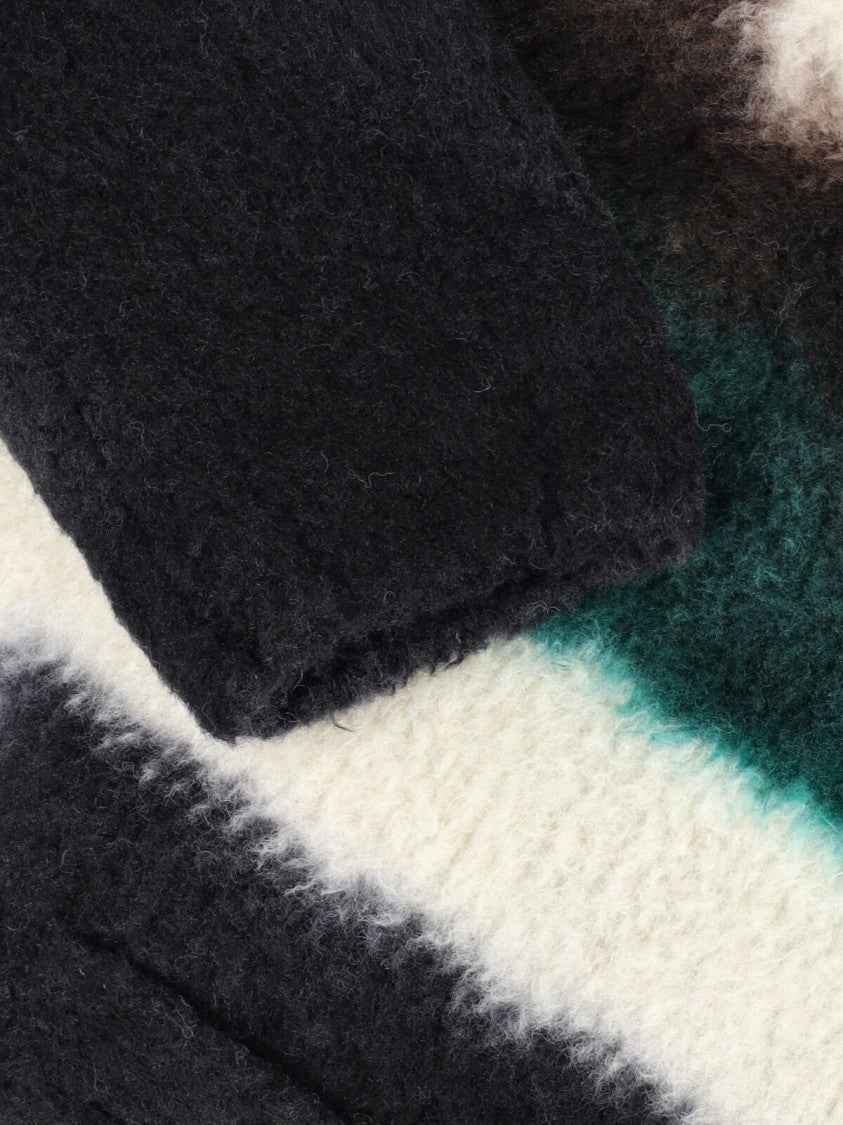 Sacai Multicolor Wool Cardigan