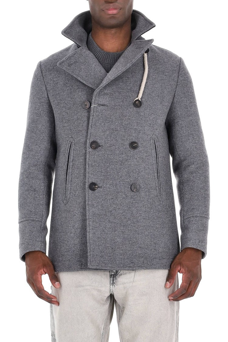 Camplin Island Water-Resistant Wool Peacoat
