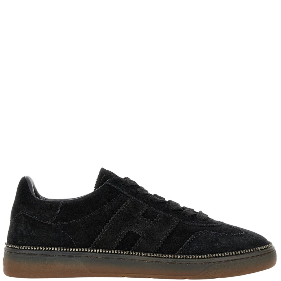 Hogan Black Suede Sneakers