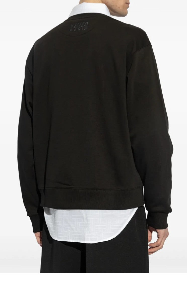 Kenzo Classic Black Crewneck Sweatshirt