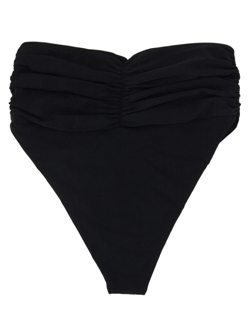 Magda Butrym Black High-Waisted Swimsuit Bottom