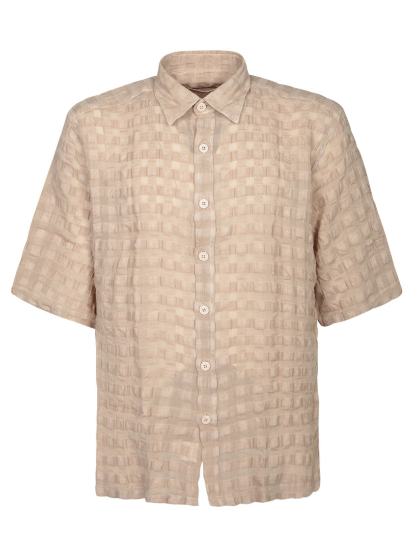Costumein Short Sleeve Linen Shirt