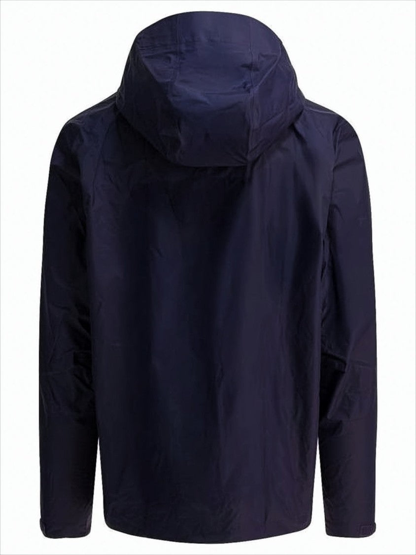 Patagonia Minimalist Dark Navy Nylon Jacket With Adjustable Features