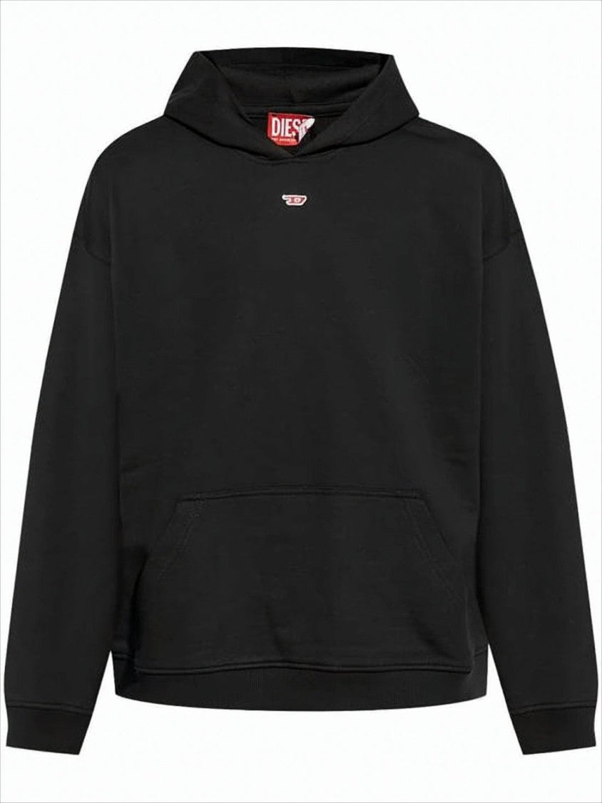Diesel Relaxed Fit Cotton Hoodie