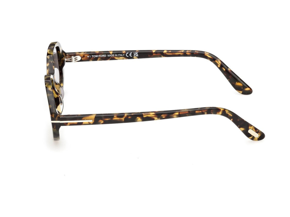 Tom Ford Ft1364 Rounded Square Tortoiseshell Sunglasses