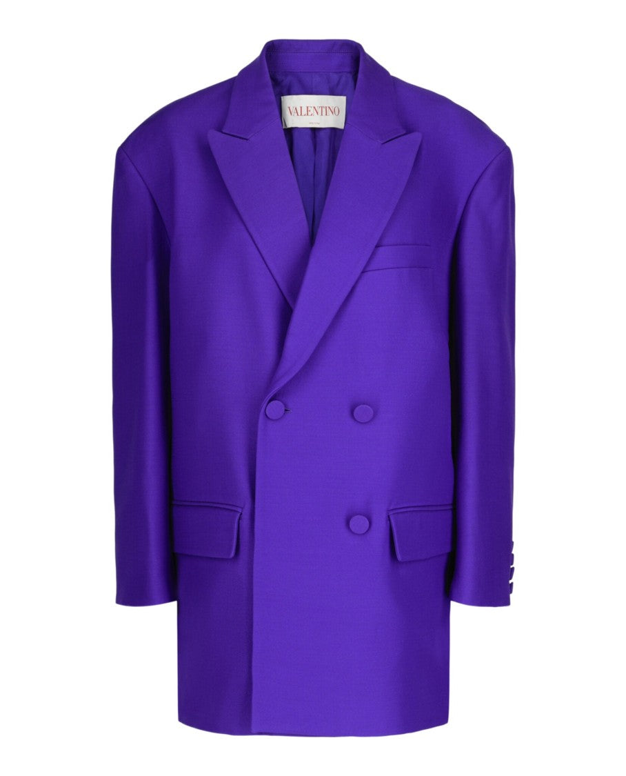 Valentino Oversized Double-Breasted Blazer