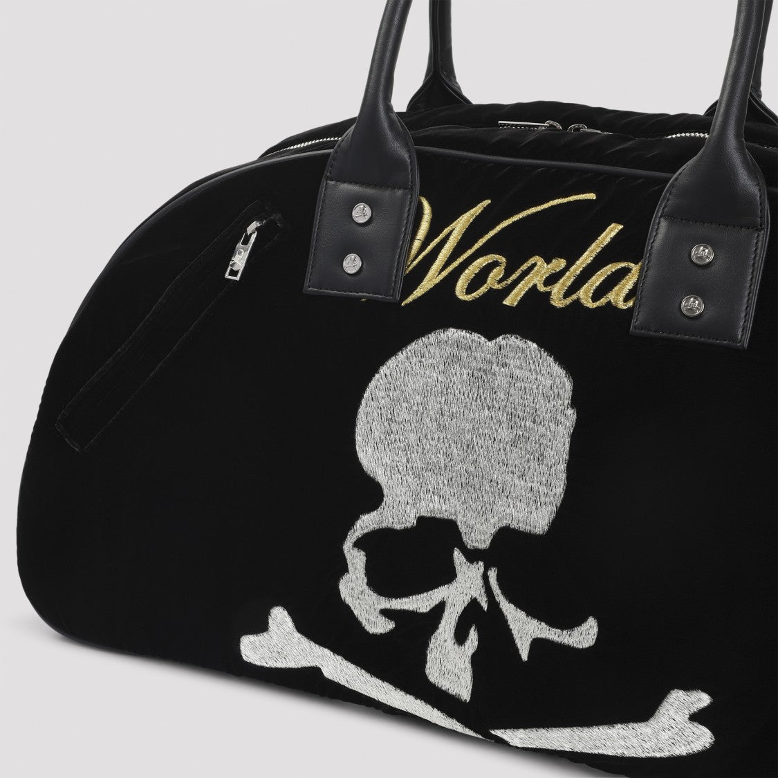 Mastermind World Dual Handle Black Polyester Traveling Bag