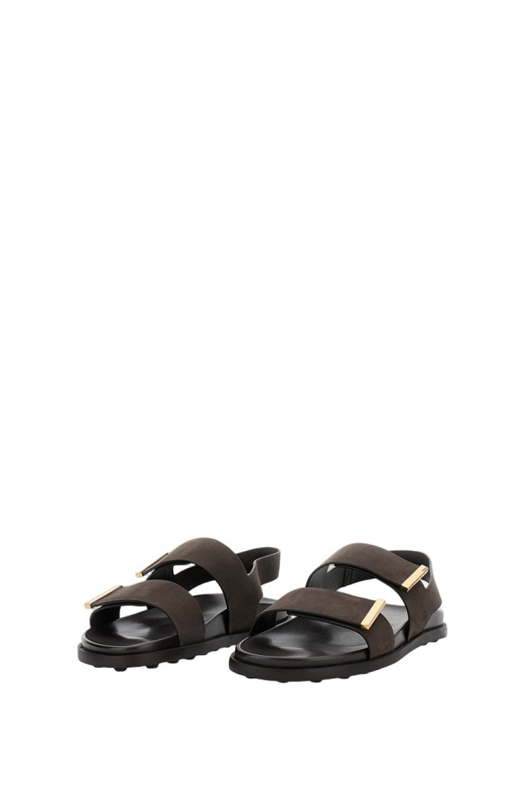 Tod's Leather Multi Strap Sandals