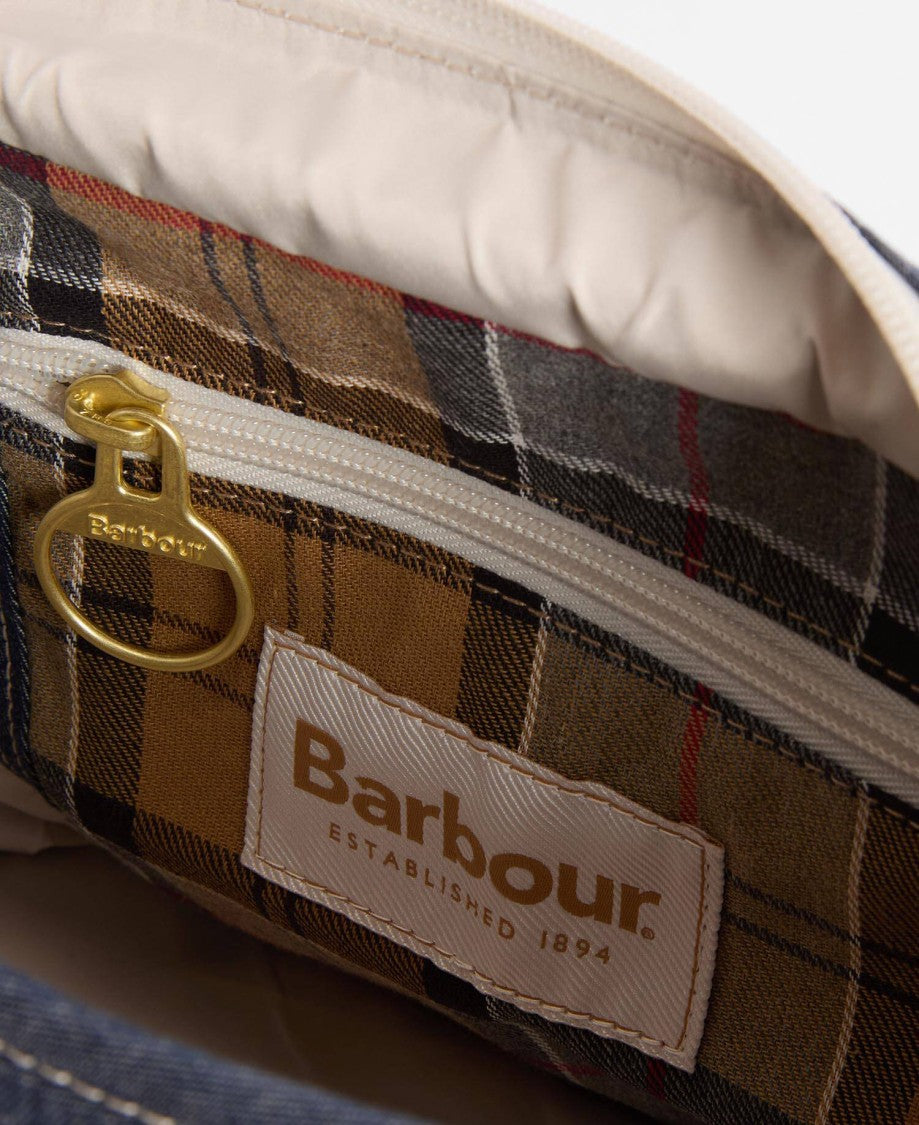 Barbour Mini Mya Denim Tote Bag