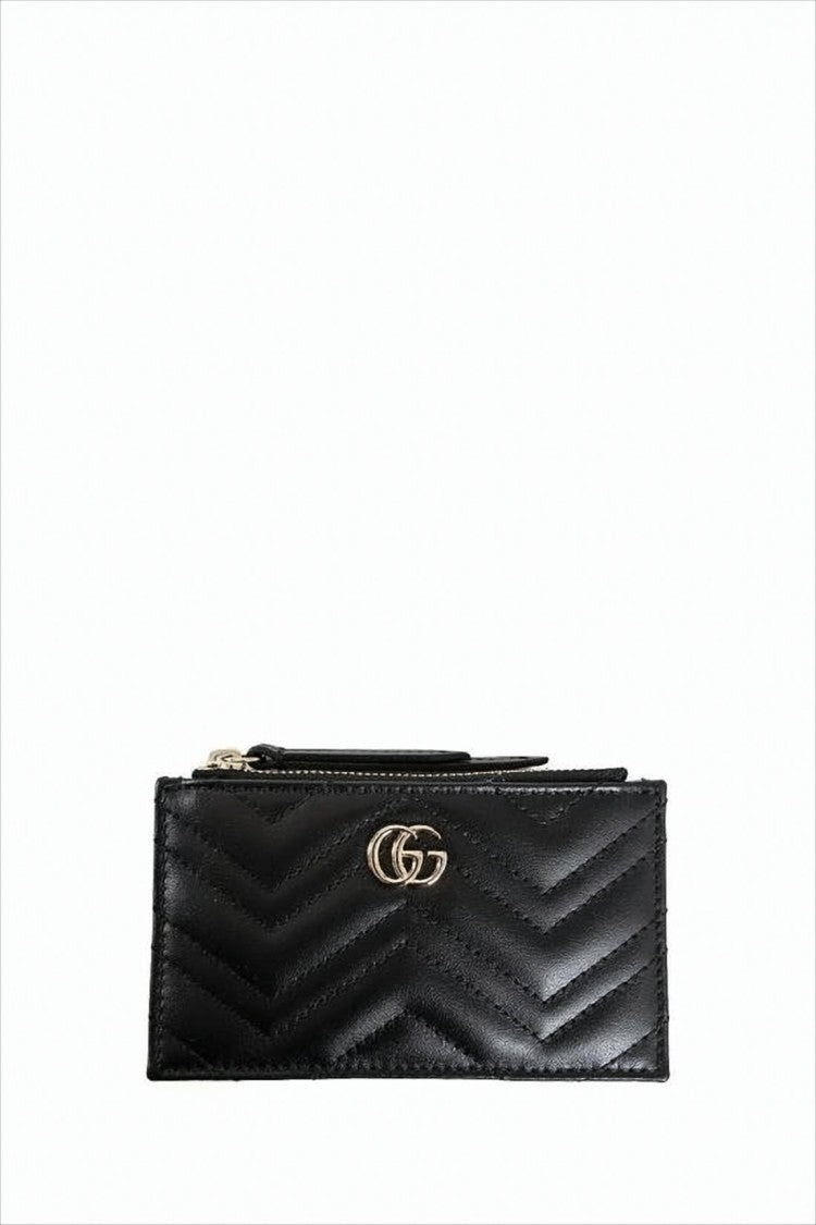 Gucci Rectangular Leather Keyring Pouch