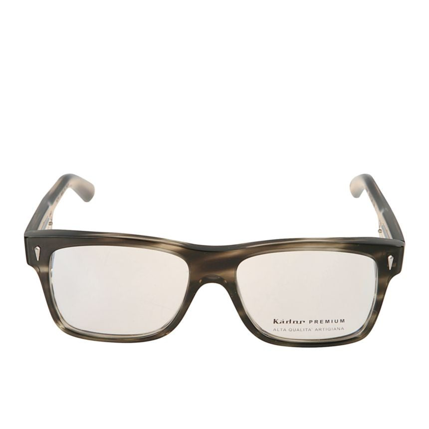 Kador Premium 5 Translucent Smoky Brown Rectangular Eyeglasses