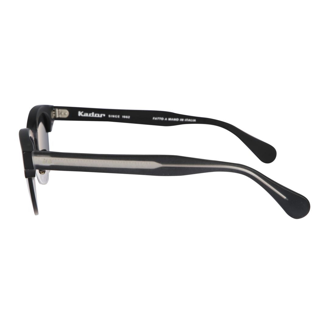Kador Woody Cal 49 Clubmaster Design Sunglasses With Reflective Lenses