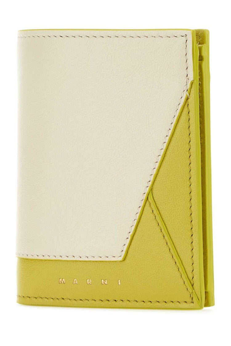 Marni Two-Tone Leather Wallet