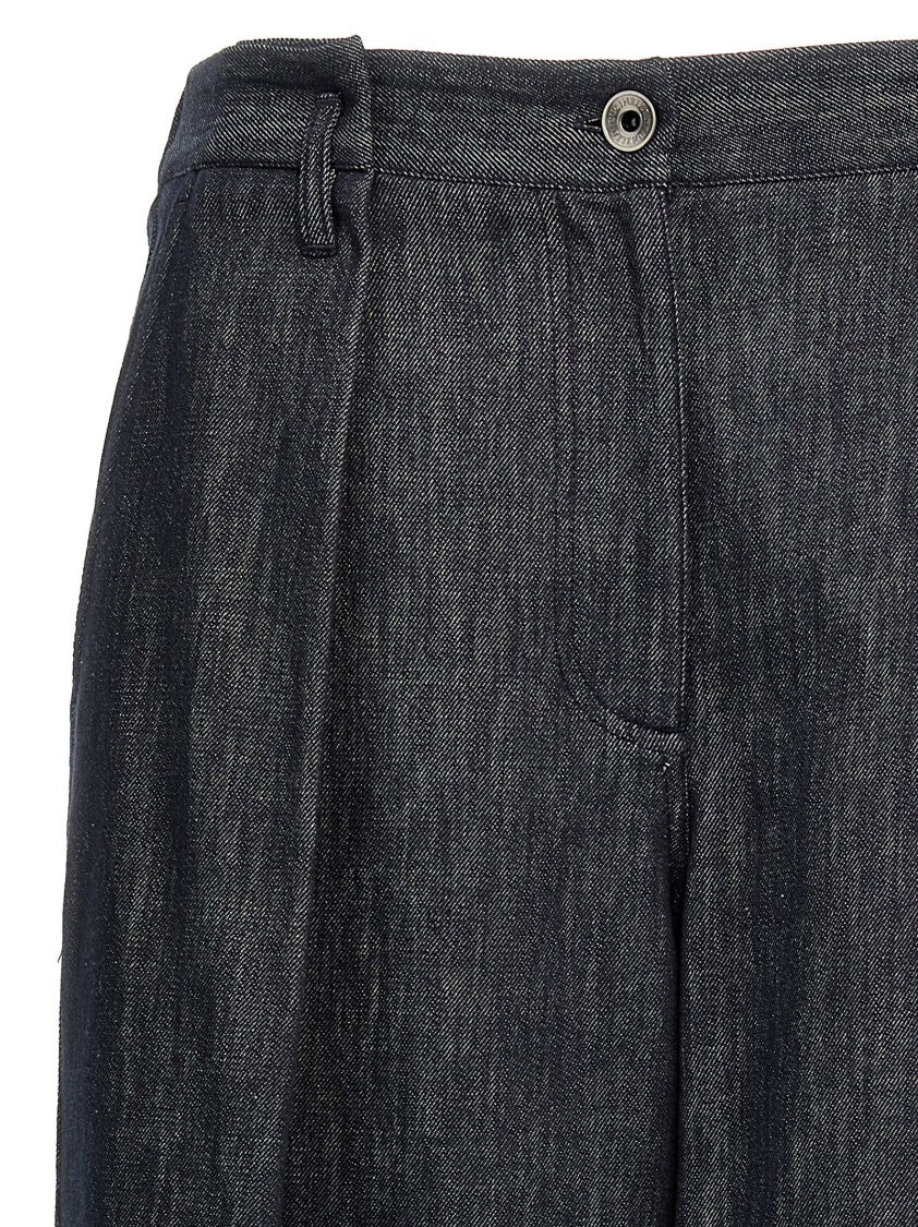 Brunello Cucinelli A-Line Pleated' Pants