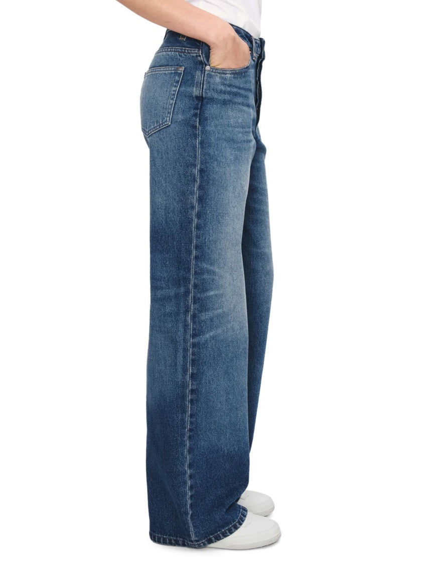 A.P.C. Wide-Leg Denim Trousers With Vintage-Inspired Wash