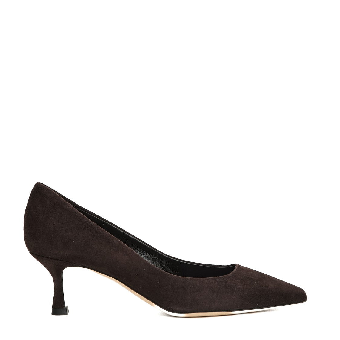 Ninalilou Pump Suede Ebony Heel 55Mm