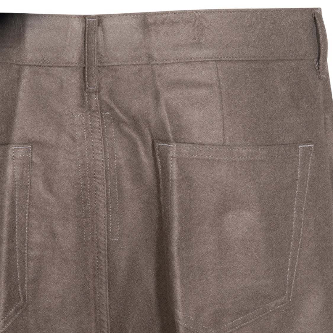 Rick Owens Straight-Leg Trousers With Textured Finish