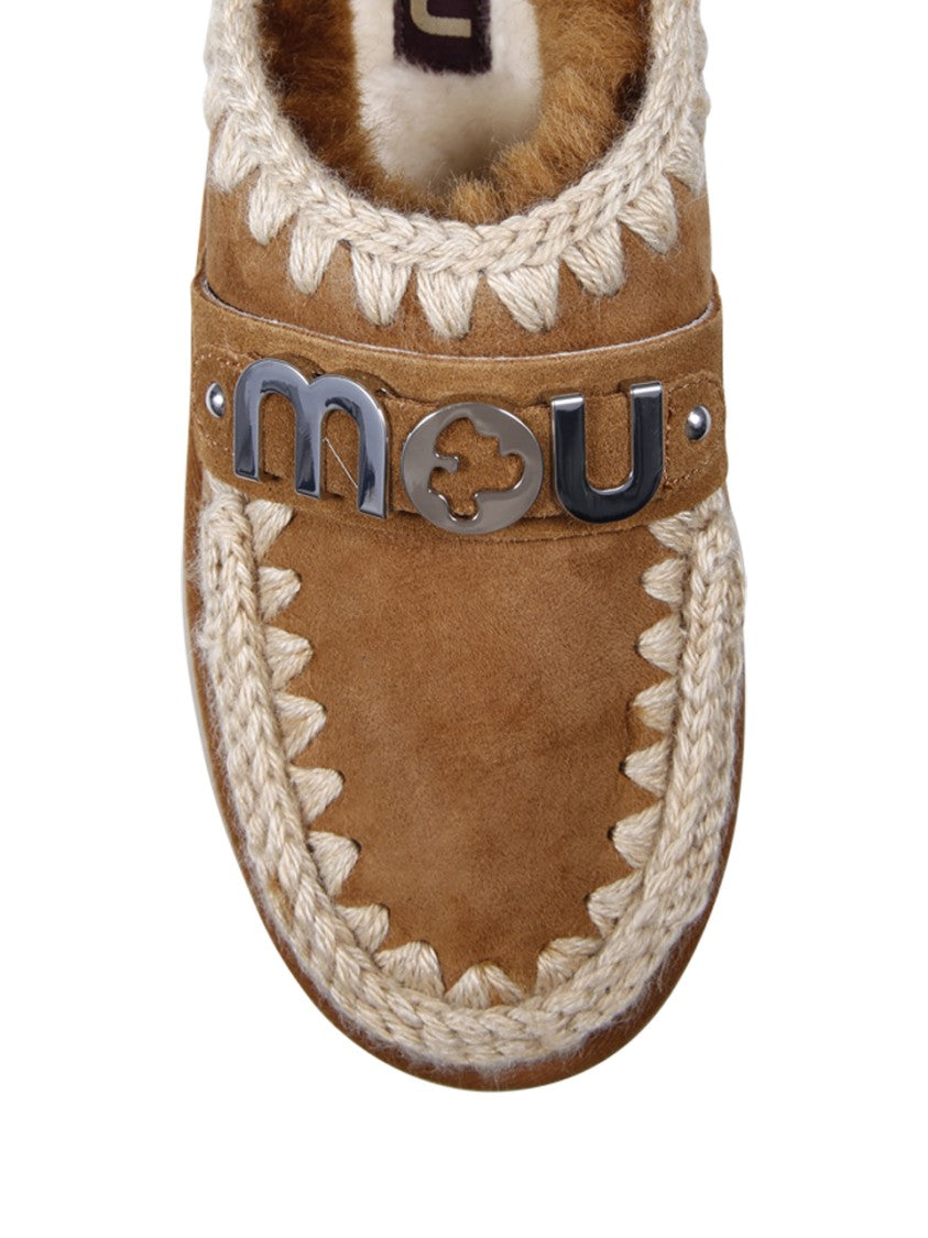 Mou Bounce Clog Metal Logo Mule