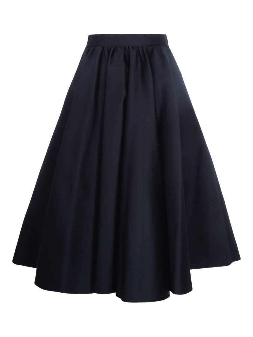Max Mara Duchesse Midi Skirt With Flared Silhouette
