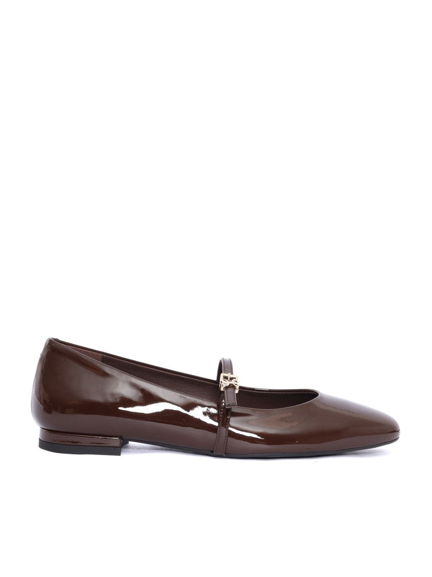 Sergio Levantesi Ambra56 Dark Brown Patent Shoes