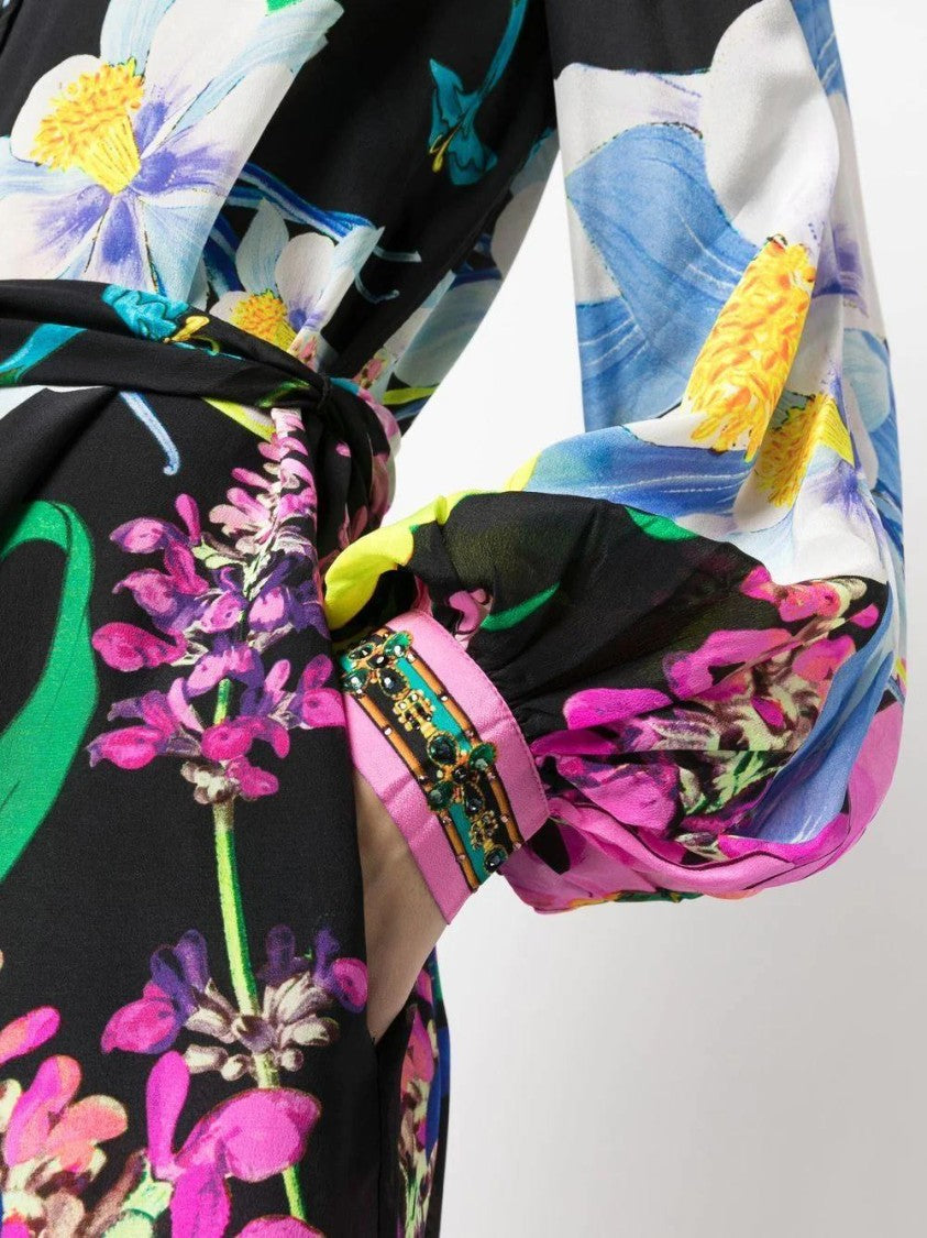 Camilla Test Away With The Fairies Multicolored Midi Dress