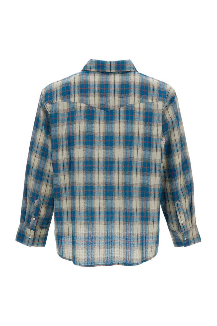 Found Relaxed Fit Plaid Flannel Shirt