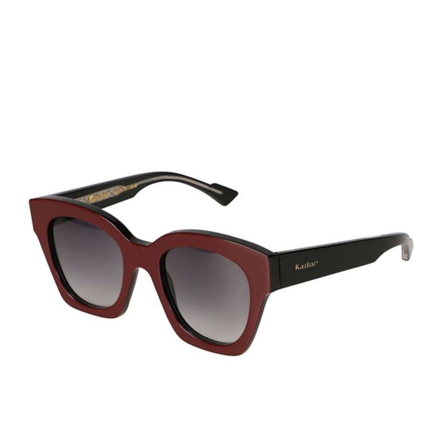 Kador Venus Bold Oversized Square Frame Sunglasses With Gradient Lenses