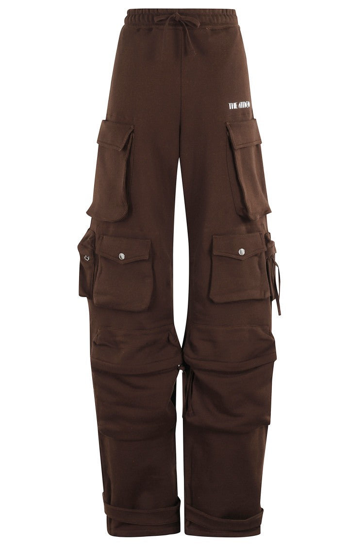 The Attico Relaxed Fit Cargo Long Pants