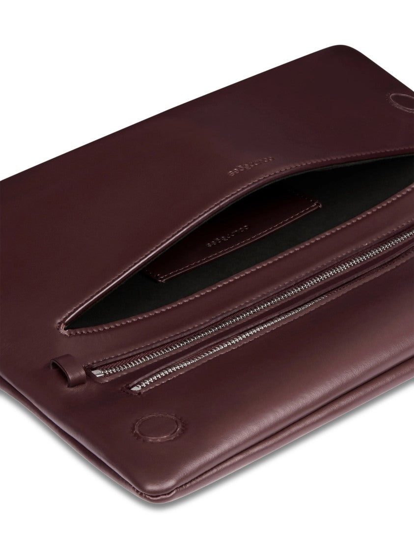 Courrèges Smooth Calf Leather Clutch