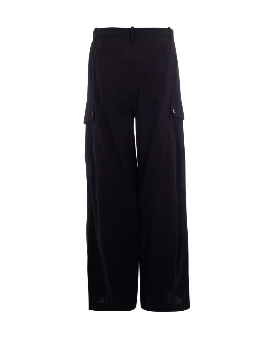 Pinko Rosalin Fluid Black Limousine Pants
