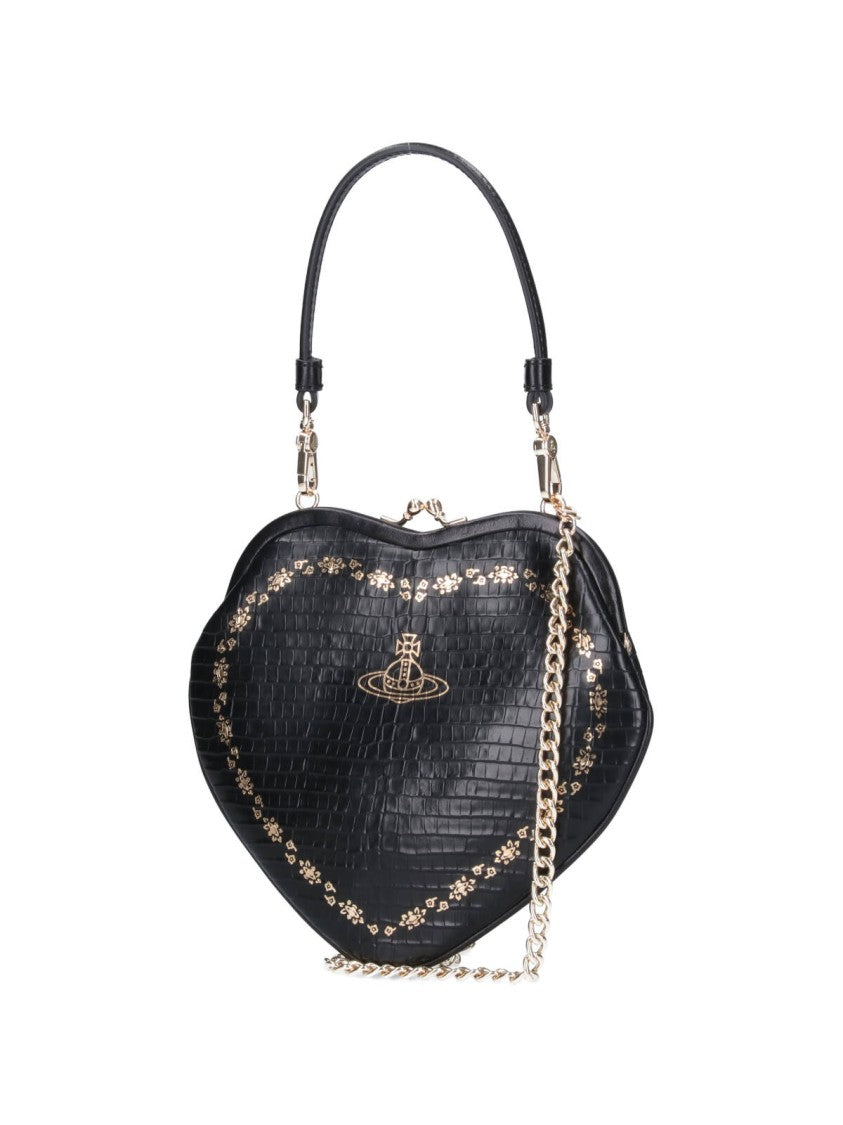 Vivienne Westwood "Belle Heart" Bag Black