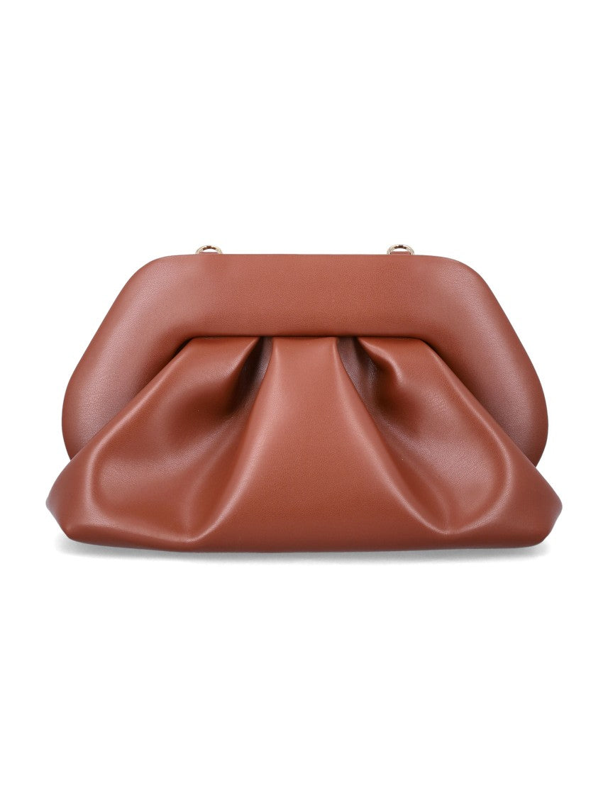 Themoirè Bios Medium Sculptural Vegan Leather Clutch