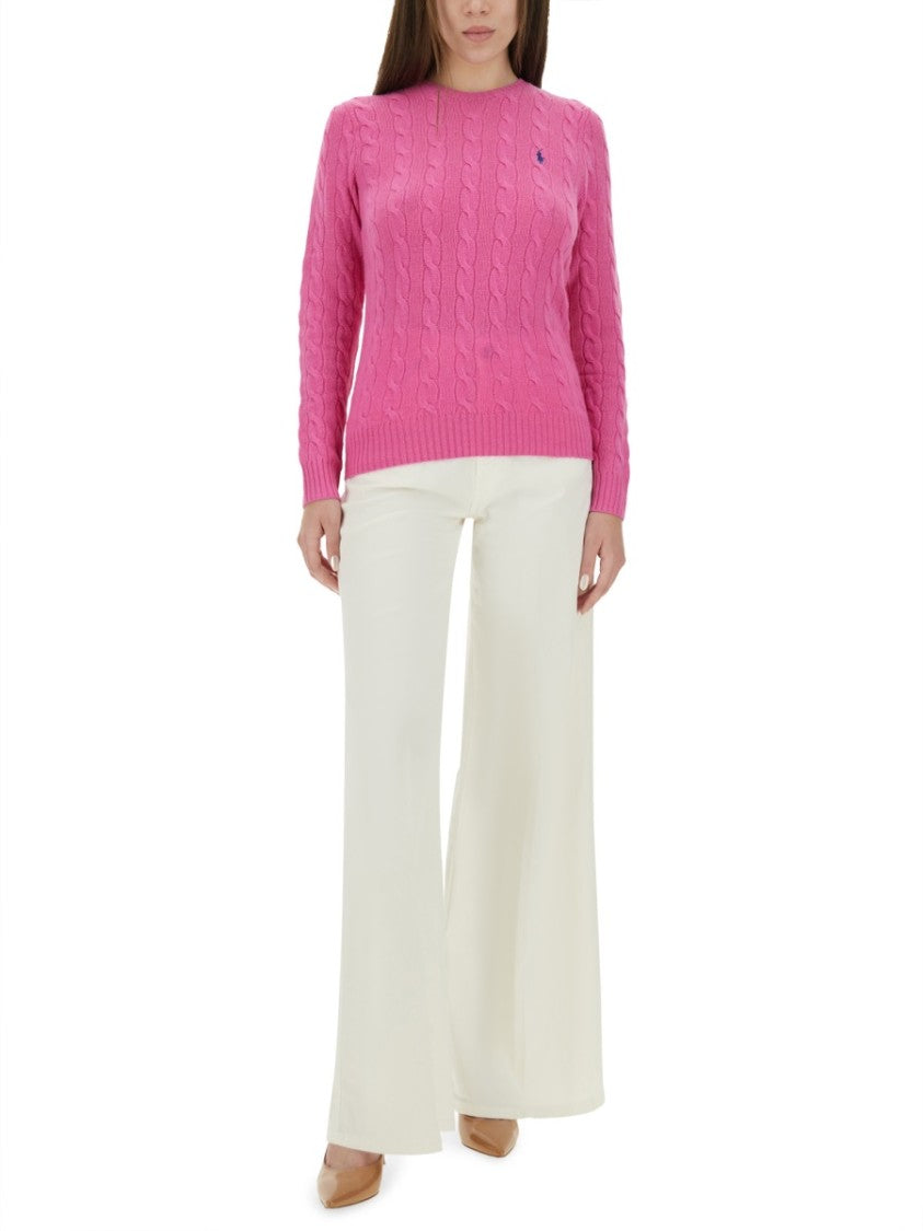 Polo Ralph Lauren Cable-Knit Sweater With Textured Pattern