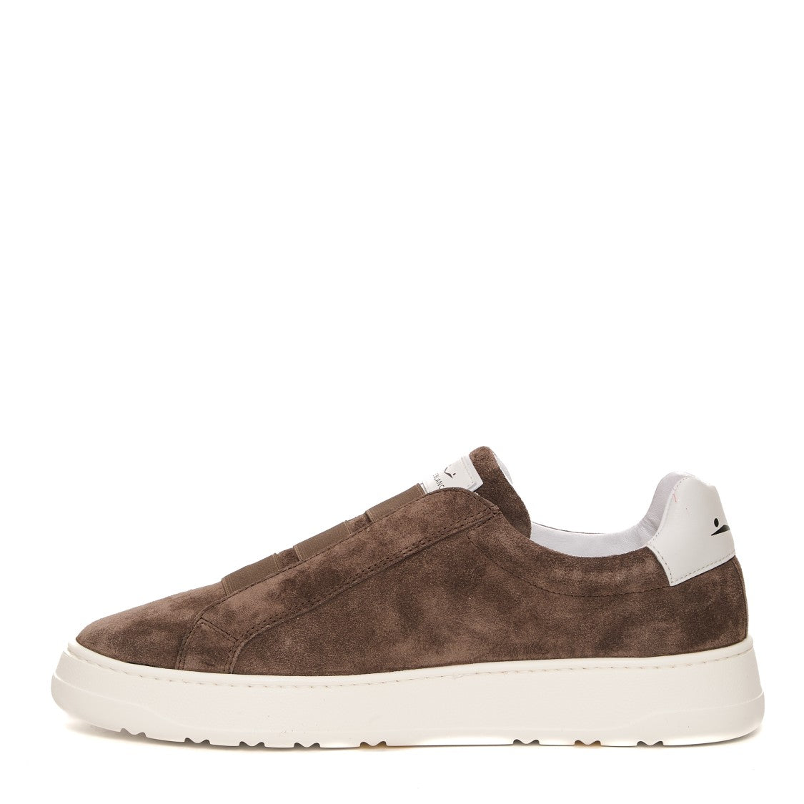 Voile Blanche Soft Suede Slip-On Sneakers