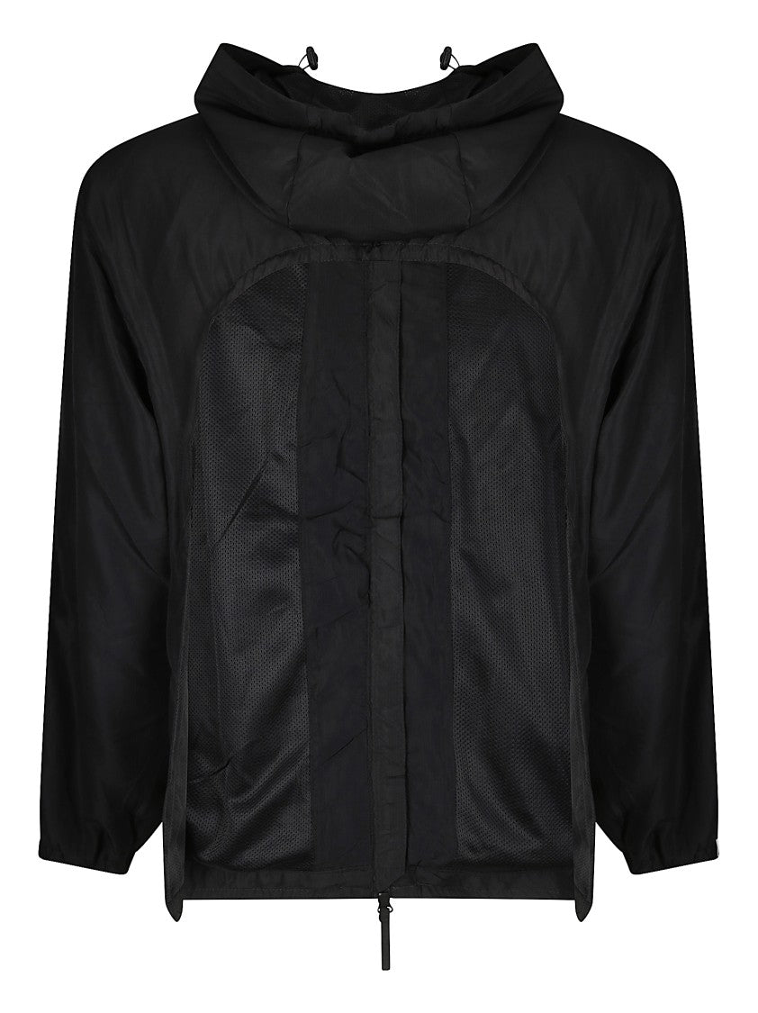Prototypes Windbreaker Jacket With Adjustable Drawstrings