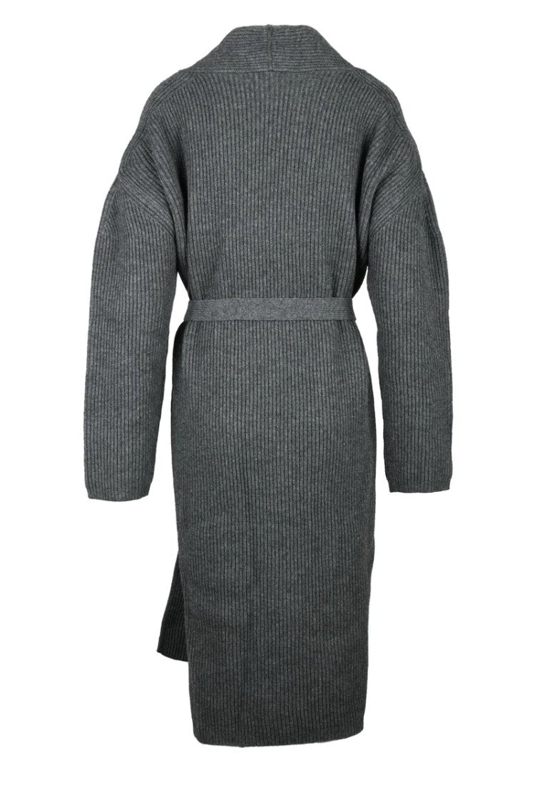 Max Mara Verna Maxi Cardigan - Grey