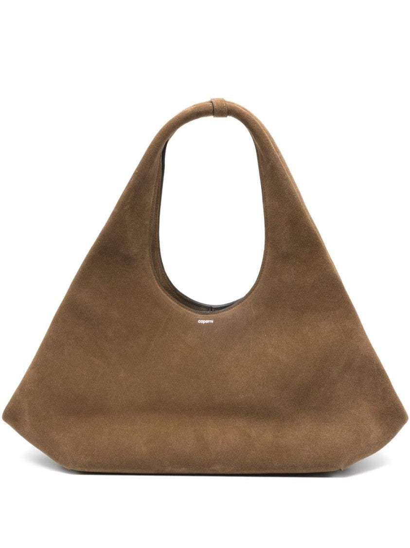 Coperni Brown Leather Shoulder Bag