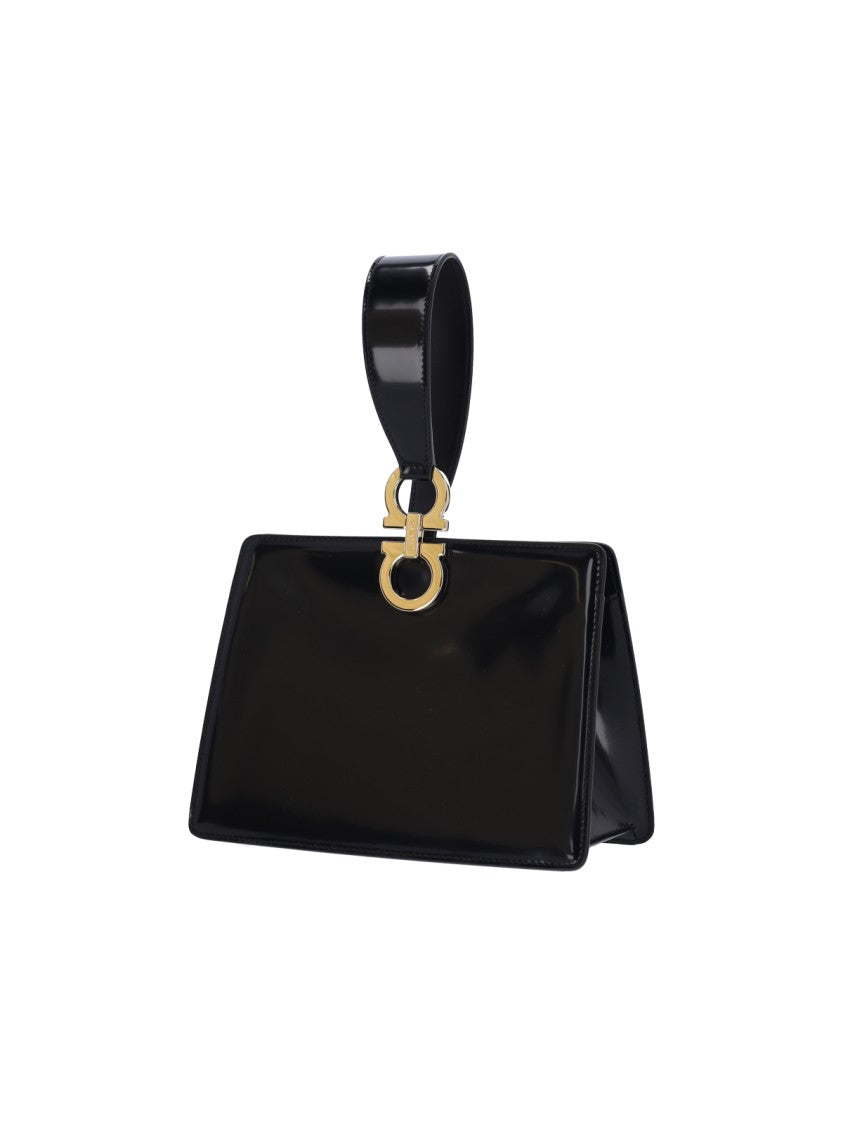 Ferragamo Mini Clutch Bag – Black