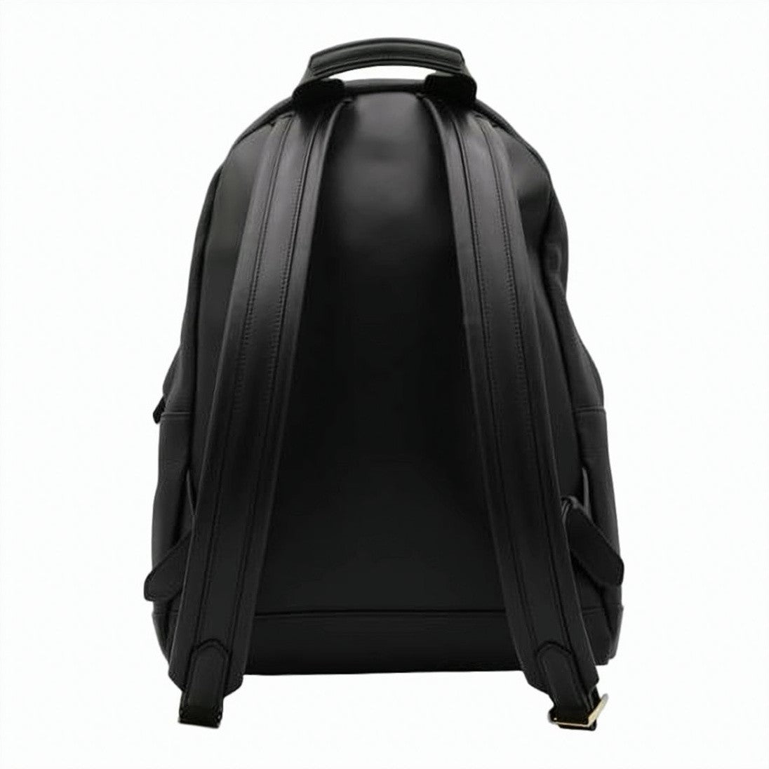 Tom Ford Calf Leather Backpack With Gold-Tone Accents