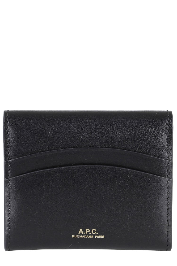 A.P.C. Compact Black Wallet