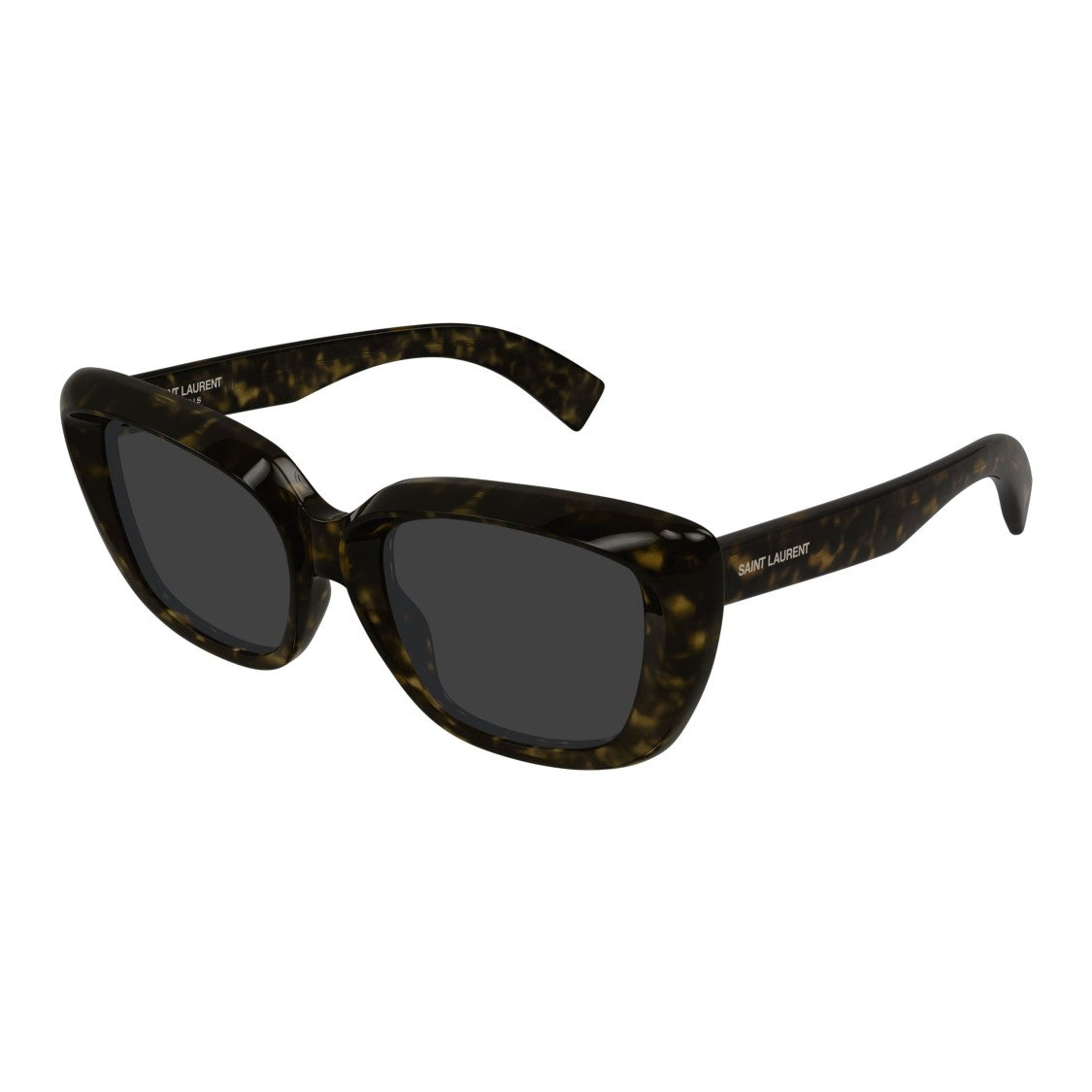 Saint Laurent Sl 857 Oversized Tortoiseshell Sunglasses