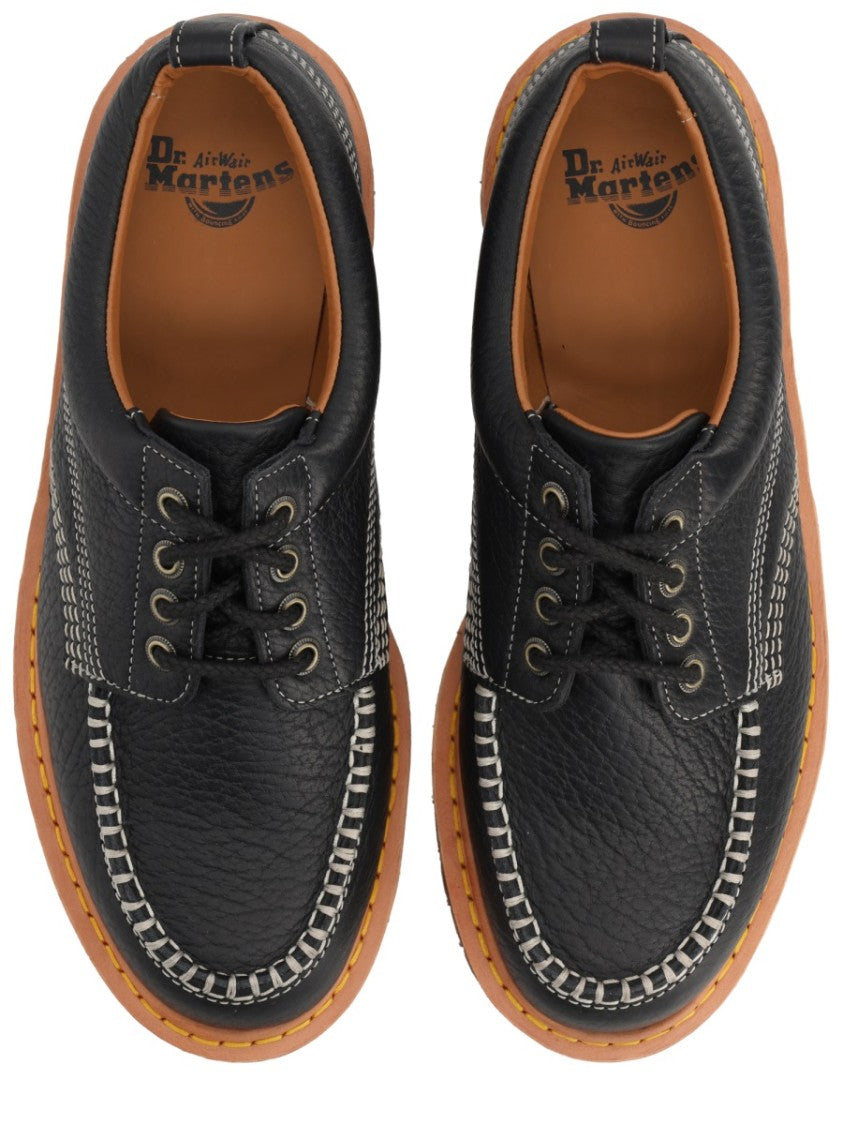 Dr. Martens Lowell Moc Toe Textured Loafers