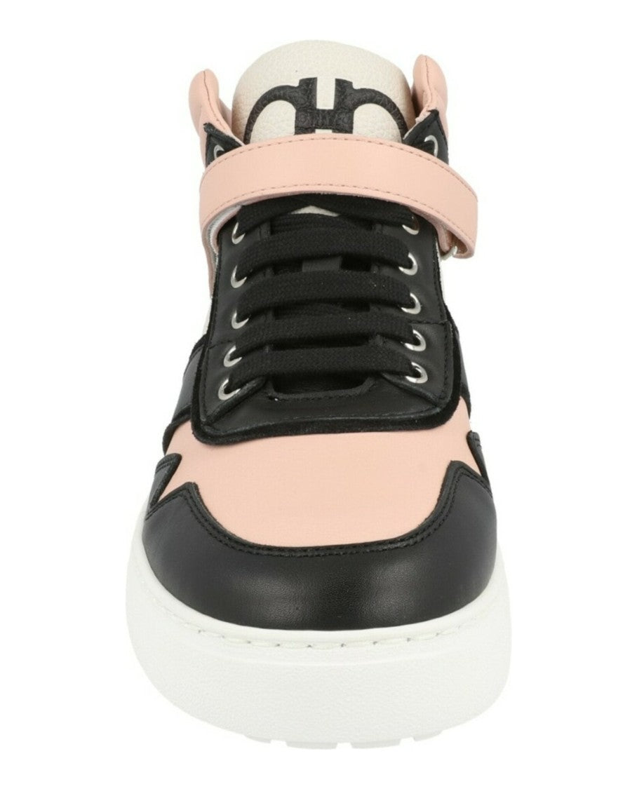 Ferragamo Noe High-Top Sneakers
